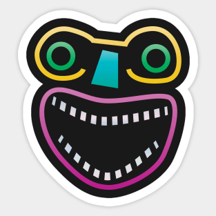 Baba Scream Sticker